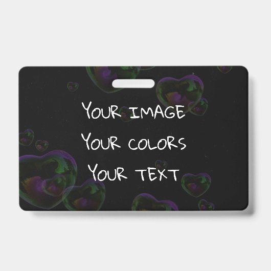 Erstellen eines benutzerdefinierten ausweis (Vorderseite)