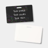 Erstellen eines benutzerdefinierten ausweis (Vorder- & Rückseite)