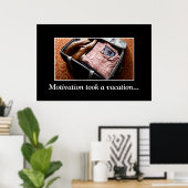 Erstellen eines benutzerdefinierten Demotivplakats Poster (Heimbüro)