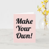 Erstellen eines benutzerdefinierten Drucks Karte (Gelbe Blume)