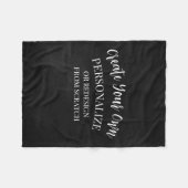 Erstellen eines benutzerdefinierten fleecedecke (Vorderseite (Horizontal))