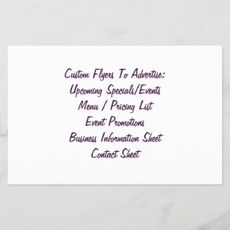 Erstellen eines benutzerdefinierten Flyers oder ei Flyer