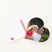 Erstellen eines benutzerdefinierten Foto Textherz- Notizblock (Innenseite)