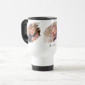 Erstellen eines benutzerdefinierten Foto- und Text Reisebecher (Vorderseite Links)