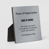 Erstellen eines benutzerdefinierten Freiwilligendi Fotoplatte (Vorderseite)