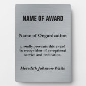 Erstellen eines benutzerdefinierten Freiwilligener Fotoplatte (Vorderseite)