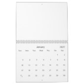 Erstellen eines benutzerdefinierten Kalenders Kalender (Jan 2027)