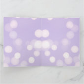 Erstellen eines benutzerdefinierten Lavendel-Bokeh Karte (Innenseite)