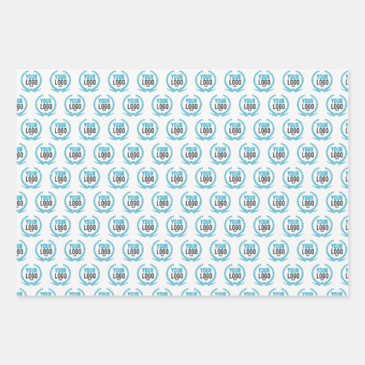 Erstellen eines benutzerdefinierten Logos | Geschenkpapier Set (Vorderseite)