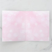 Erstellen eines benutzerdefinierten Pastellrosa Bo Karte (Innenseite)