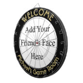 Erstellen eines benutzerdefinierten Personalisiert Dartscheibe (Vorderseite rechts)