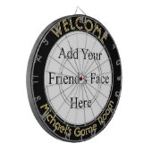 Erstellen eines benutzerdefinierten Personalisiert Dartscheibe (Vorderseite Links)