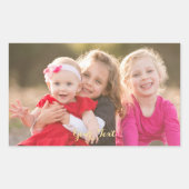 Erstellen eines benutzerdefinierten Personalisiert Rechteckiger Aufkleber (Vorderseite)