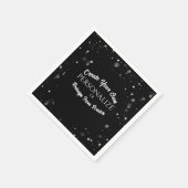 Erstellen eines benutzerdefinierten Personalisiert Serviette (Ecke)