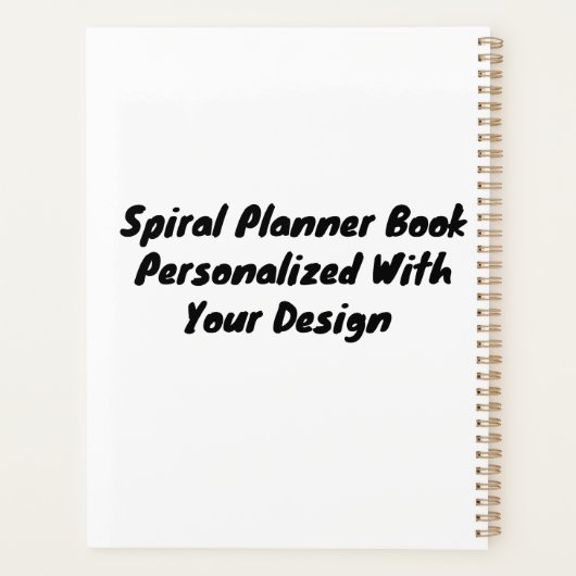 Erstellen eines benutzerdefinierten Planers - Pers Planer (Rückseite)