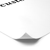 Erstellen eines benutzerdefinierten Posters Poster (Ecke)