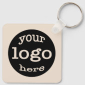 Erstellen eines benutzerdefinierten QR-Code-Firmen Schlüsselanhänger (Rückseite)