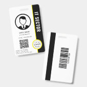 Erstellen eines Cooperations-ID-Abzeichens mit Fot Ausweis (Vorder- & Rückseite)