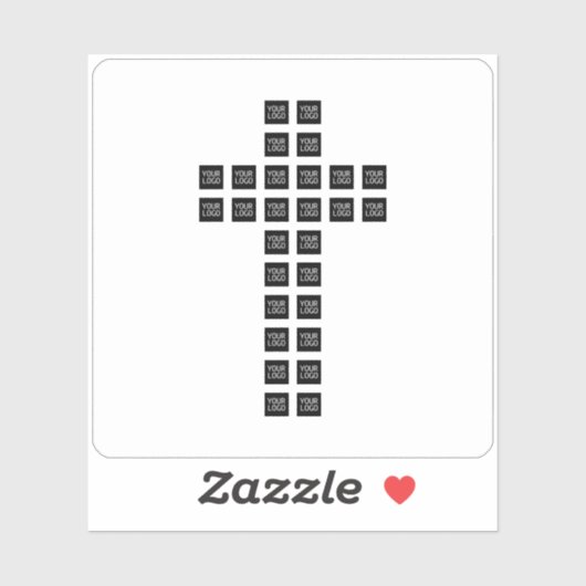 Erstellen eines Cross-Patches mit beliebigen Logos Aufkleber (Blatt)