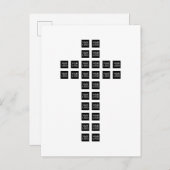 Erstellen eines Cross-Patches mit beliebigen Logos Einladungspostkarte (Vorne/Hinten)