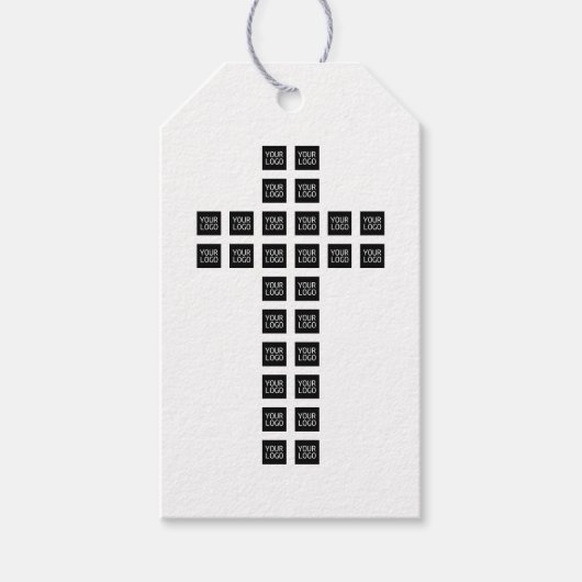 Erstellen eines Cross-Patches mit beliebigen Logos Geschenkanhänger (Vorderseite)