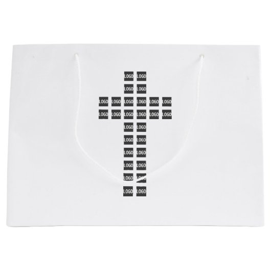 Erstellen eines Cross-Patches mit beliebigen Logos Große Geschenktüte (Vorderseite)