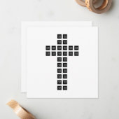 Erstellen eines Cross-Patches mit beliebigen Logos Mitteilungskarte (Vorderseite/Rückseite Beispiel)