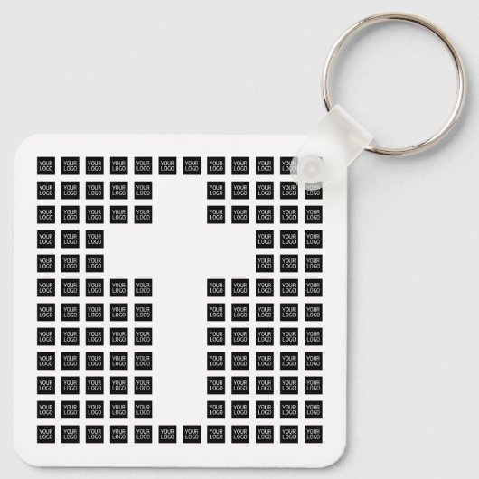 Erstellen eines Cross-Patches mit beliebigen Logos Schlüsselanhänger (Rückseite)