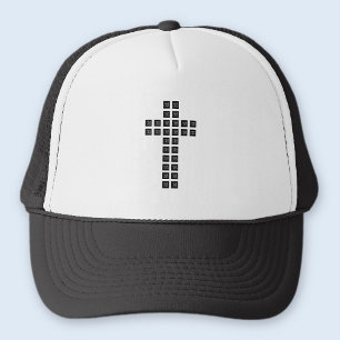 Erstellen eines Cross-Patches mit beliebigen Logos Truckerkappe