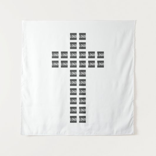 Erstellen eines Cross-Patches mit beliebigen Logos Wandteppich (Vorderseite)