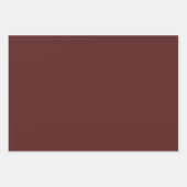 Erstellen eines eigenen eleganten Burgund Geschenkpapier Set (Vorderseite)