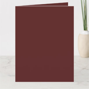 Erstellen eines eigenen eleganten Burgund Karte