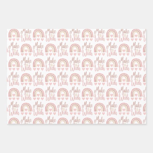 Erstellen eines flachen Set aus einem Wrapping-Pap Geschenkpapier Set (Vorderseite 3)