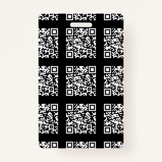 Erstellen eines gestuften QR-Codemusters | bearbei Ausweis (Vorderseite)