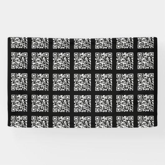 Erstellen eines gestuften QR-Codemusters | bearbei Banner (Horizontal)