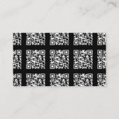 Erstellen eines gestuften QR-Codemusters | bearbei Begleitkarte (Vorderseite)