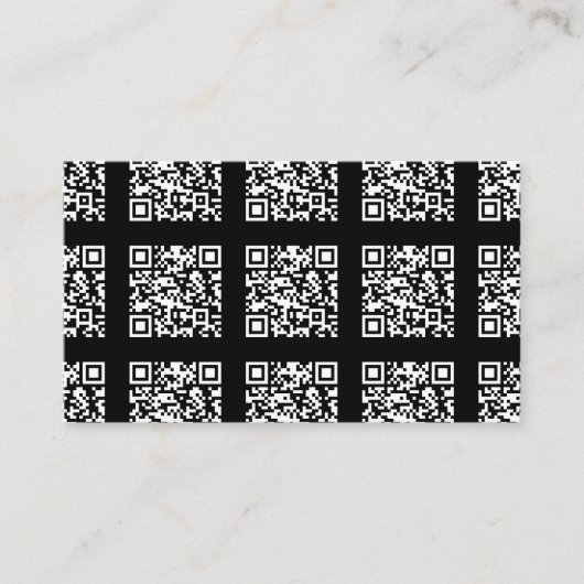 Erstellen eines gestuften QR-Codemusters | bearbei Begleitkarte (Vorderseite)