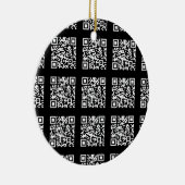 Erstellen eines gestuften QR-Codemusters | bearbei Keramik Ornament (Rechts)