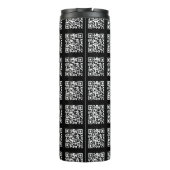 Erstellen eines gestuften QR-Codemusters | bearbei Thermosbecher (Rückseite)
