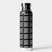 Erstellen eines gestuften QR-Codemusters | bearbei Trinkflasche (Links)