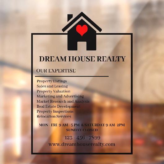 Erstellen eines Impression mit echten Anwesen-Fens Fensteraufkleber (Blatt 2)