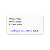 Erstellen eines Labels Adressaufkleber (Vorne)