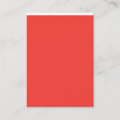 Erstellen eines markanten roten Hintergrunds mit w Visitenkarte (Vorderseite)