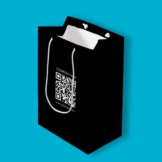 Erstellen eines QR-Codes sofort Modernes, einfache Mittlere Geschenktüte