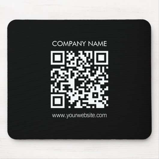 Erstellen eines QR-Codes sofort Modernes, einfache Mousepad (Vorne)