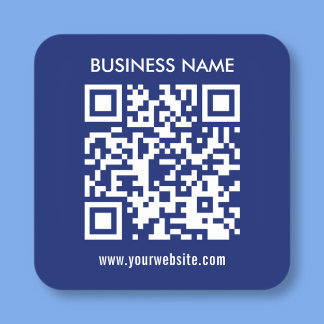 Erstellen eines QR-Codes sofort Modernes, einfache Quadratischer Aufkleber