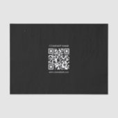 Erstellen eines QR-Codes sofort Modernes, einfache Seidenpapier (Vorderseite)