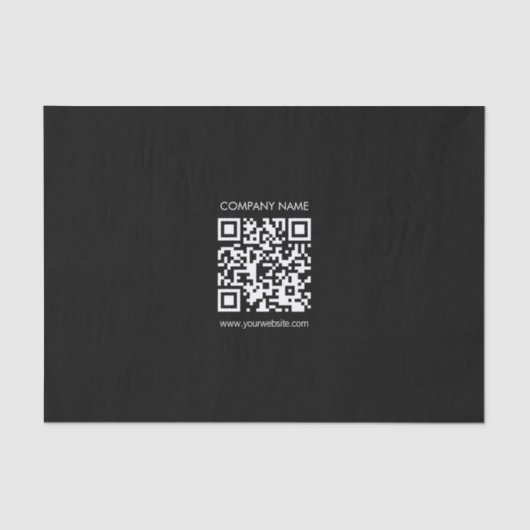 Erstellen eines QR-Codes sofort Modernes, einfache Seidenpapier (Vorderseite)
