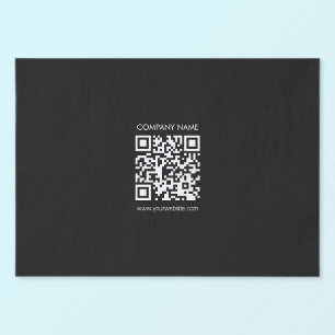 Erstellen eines QR-Codes sofort Modernes, einfache Seidenpapier