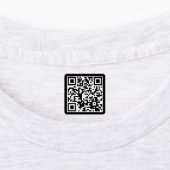 Erstellen eines QR-Codes | Wasserdichte Kleidung Etiketten (Befestigt)